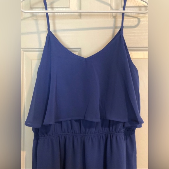 Express Blue Dress - Picture 2 of 5